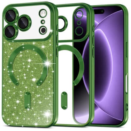 Techsuit Luxury Glitter - θήκη για Apple iPhone 17 Pro - Πολύχρωμο