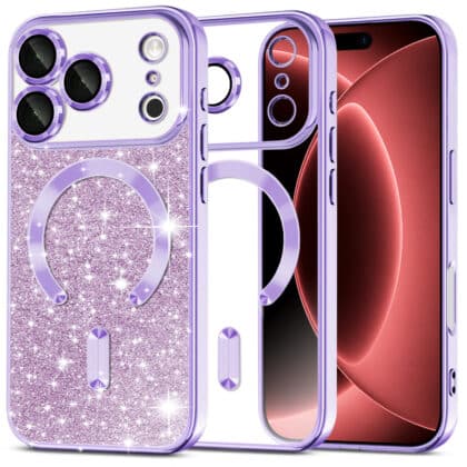 Techsuit Luxury Glitter - θήκη για Apple iPhone 17 Pro Max - Πολύχρωμο