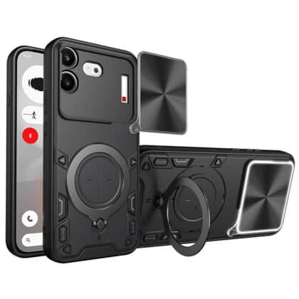 Techsuit CamGuard Pro - θήκη για Nothing Phone (4b) - Μαύρο
