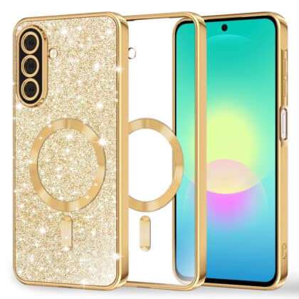 Techsuit Luxury Glitter - θήκη για Samsung Galaxy A27 - Χρυσό