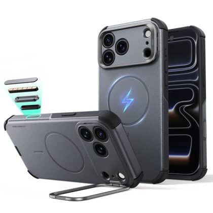 ESR Cyber Armor Kickstand - θήκη για Apple iPhone 17 Pro - Γκρι