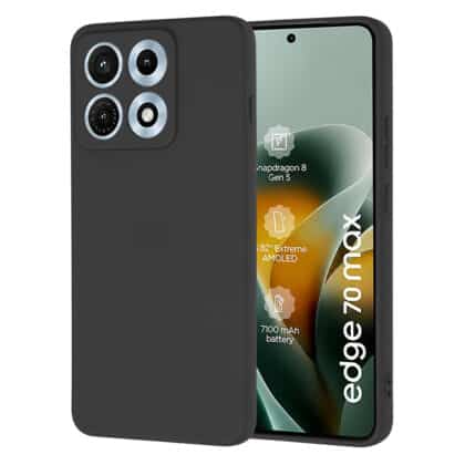 Techsuit SoftFlex - θήκη για Motorola Edge 70 Max - Μαύρο