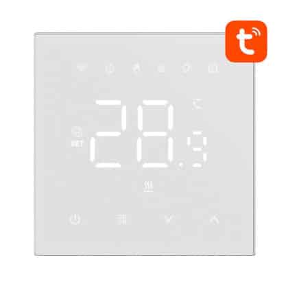 Avatto WT410-16A-W Έξυπνος Θερμοστάτης για Ηλεκτρική Θέρμανση 16A Wi-Fi, Λευκό