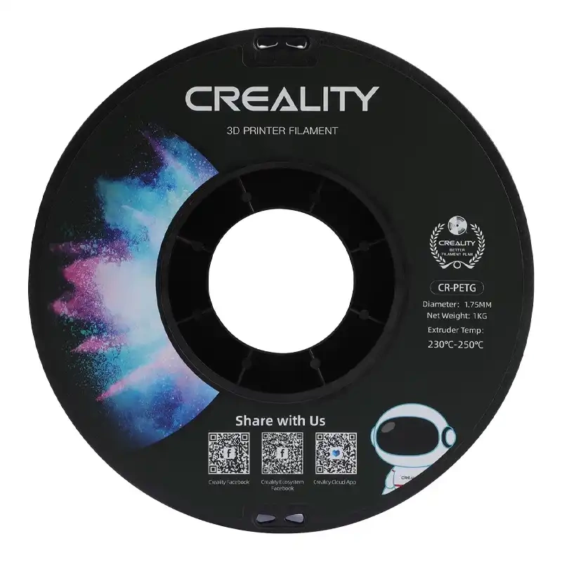 CREALITY CR-PETG Νήμα 1.75mm, Διάφανο Μπλε - Image 3