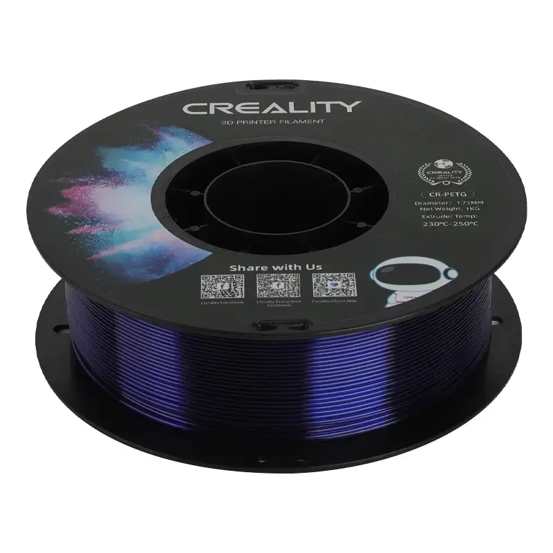 CREALITY CR-PETG Νήμα 1.75mm, Διάφανο Μπλε - Image 4