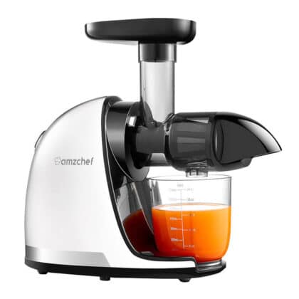AMZCHEF 1501-WT Αργός Αποχυμωτής, Λευκός
