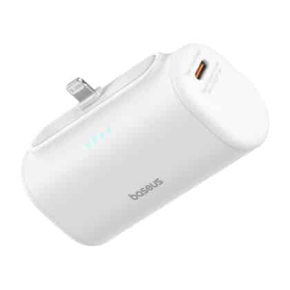 Baseus Compact Powerbank 5000mAh 20W, Λευκό