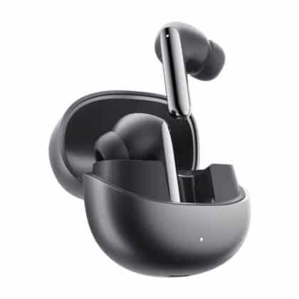 Μαύρα ασύρματα ακουστικά QCY MeloBuds Pro HT08 TWS με ακύρωση θορύβου ANC