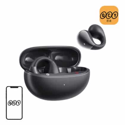 QCY Crossky Clip C30 Ακουστικά, Ασύρματα, Μαύρα