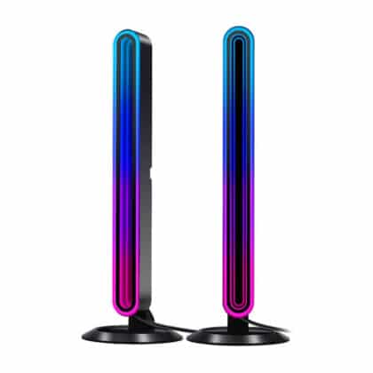 BlitzWolf BW-AL1 Επιτραπέζια Λάμπα LED RGB, Διπλή, Ασύρματο Τηλεχειριστήριο