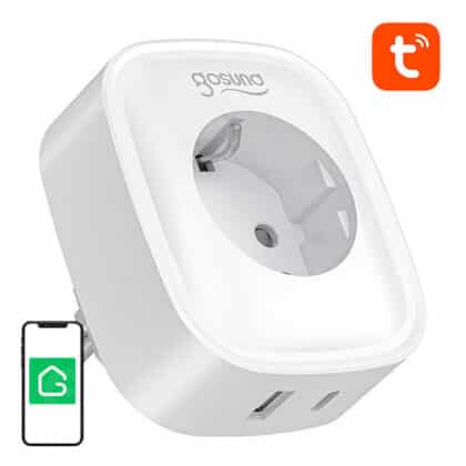 Gosund SP6 έξυπνη πρίζα WiFi/Bluetooth 16A USB-C 20W Tuya
