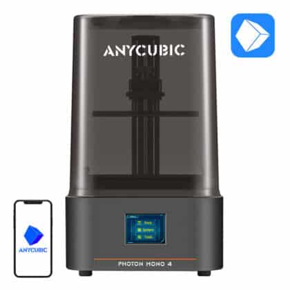 ANYCUBIC Photon Mono 4 Εκτυπωτής 3D, 10K Ανάλυση, Χώρος Εργασίας 153.4 x 87 x 165 mm