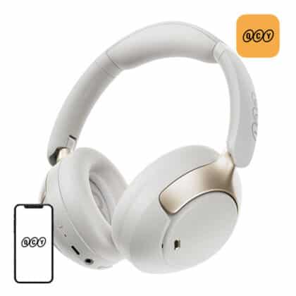 QCY H3 Pro Ασύρματα Ακουστικά, Λευκό