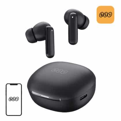 QCY MeloBuds HT16 TWS Ακουστικά, Μαύρα