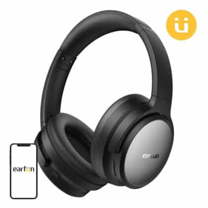 Earfun Tune Pro Ασύρματα Ακουστικά, Μαύρα