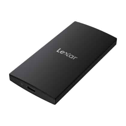 Φορητός SSD Lexar SL300 1TB σε μαύρο χρώμα