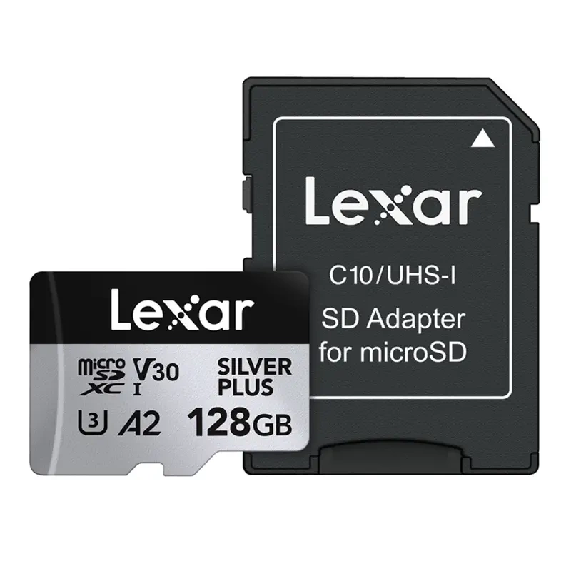 Lexar High-Performance Silver Plus microSDXC 128GB Κάρτα Μνήμης + Προσαρμογέας - Image 7