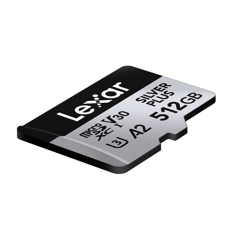 Lexar High-Performance Silver Plus microSDXC 512GB με Προσαρμογέα - Image 2