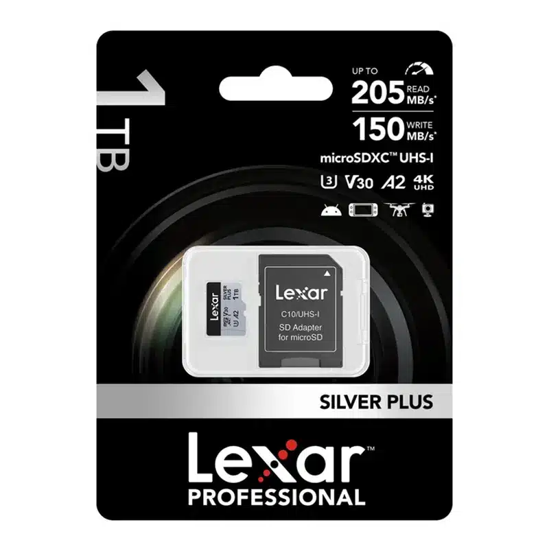 Lexar High-Performance Silver Plus microSDXC 1TB Κάρτα Μνήμης + Προσαρμογέας - Image 12