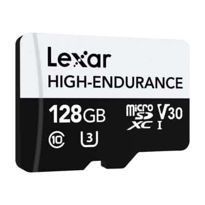 Κάρτα μνήμης microSD Lexar High-Endurance 128GB, μοντέλο LMSHGED128G-BCNNG