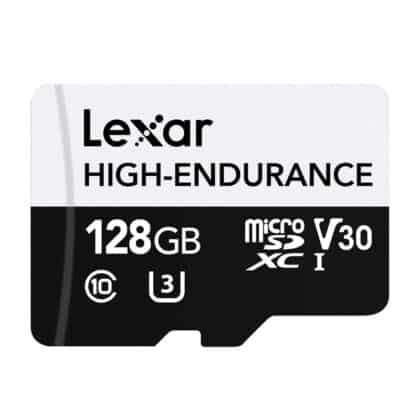 Κάρτα μνήμης microSD Lexar High-Endurance 128GB, μοντέλο LMSHGED128G-BCNNG