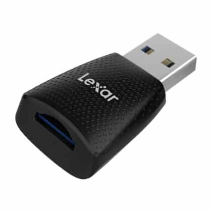 Αναγνώστης καρτών μνήμης Lexar RW330U με σύνδεση USB-A για κάρτες microSD