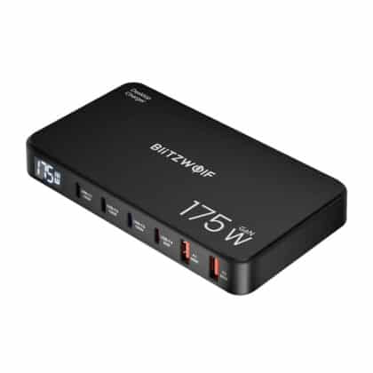 BlitzWolf BW-S30 Σταθμός Φόρτισης 6-σε-1, 4xUSB-C + 2xUSB, 175W