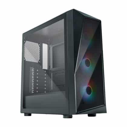 Cooler Master CMP 520 Θήκη Υπολογιστή με Τρεις Ανεμιστήρες ARGB, Μαύρη