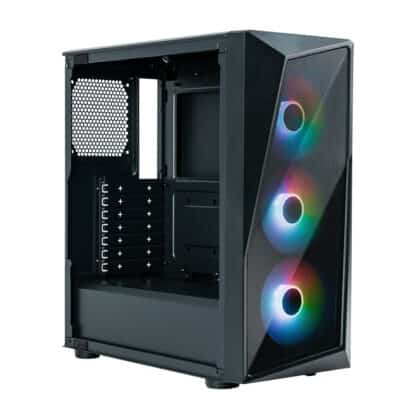 Cooler Master CMP 520 μαύρη θήκη υπολογιστή με πλαϊνό πάνελ από σκληρυμένο γυαλί