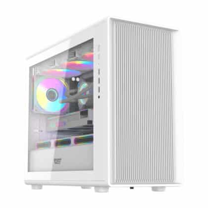 Darkflash DB460M Θήκη Υπολογιστή, Λευκό