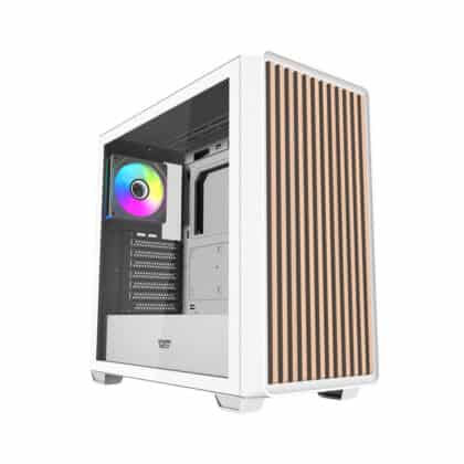 Darkflash DS900WD Θήκη Υπολογιστή ATX, Λευκή, Με 4 Ανεμιστήρες