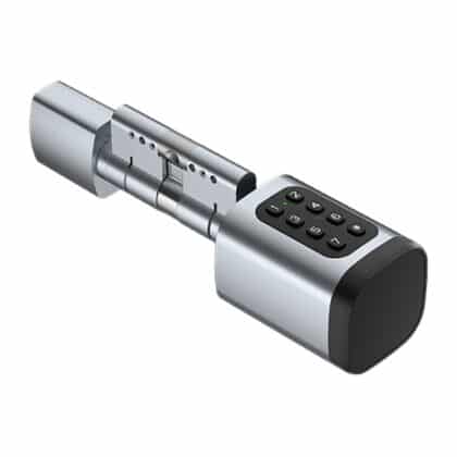 Ψηφιακός κύλινδρος κλειδαριάς Avatto SDL-V1-S80 σε ασημί χρώμα