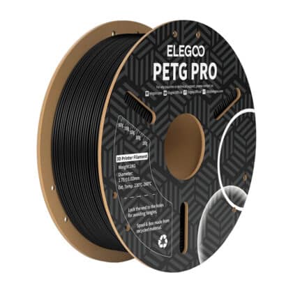 ELEGOO PETG Pro Νήμα 1,75 mm, Μαύρο