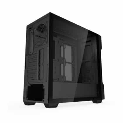 Μαύρη θήκη υπολογιστή Darkflash DS900 Mesh Midi Tower με μπροστινό πάνελ από πλέγμα