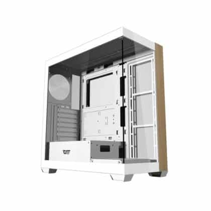 Darkflash DS900W Θήκη Υπολογιστή Χωρίς Ανεμιστήρες, Λευκό