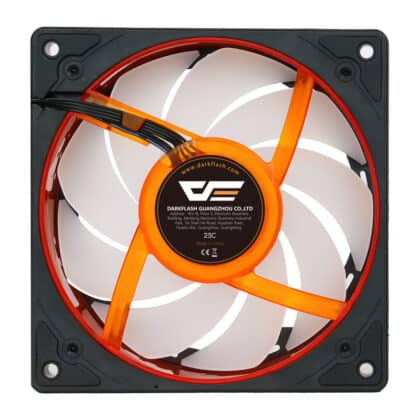 Darkflash DE8 Ανεμιστήρας Ψύξης, Μαύρος