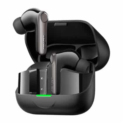 Μαύρα ασύρματα ακουστικά EarFun Air Pro 4+ TW700B TWS