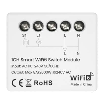 Avatto WSM20-W1 Έξυπνη Μονάδα Διακόπτη, Wi-Fi 6