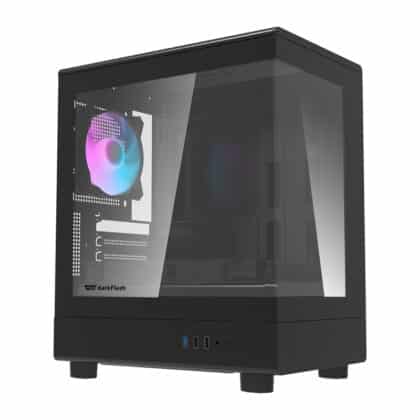 Darkflash DB330M Θήκη Υπολογιστή με 3 Ανεμιστήρες ARGB, Μαύρη