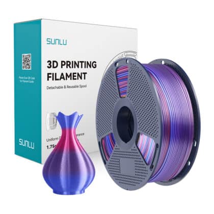 Sunlu PLA+ Silk Νήμα Ουράνιο Τόξο 02