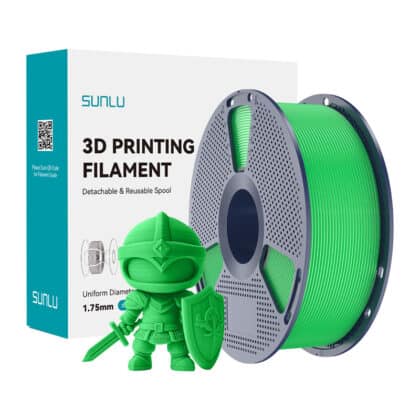 Sunlu PLA+ Νήμα 3D Εκτύπωσης, Πράσινο