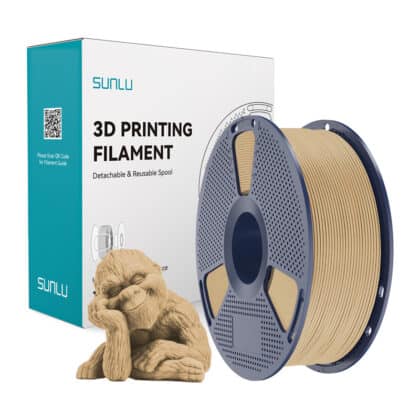Sunlu Wood Νήμα 3D Εκτύπωσης, Σφενδάμι