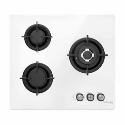 IsEasy MGBG-603 Εστία Αερίου 3 Καυστήρων, Λευκή