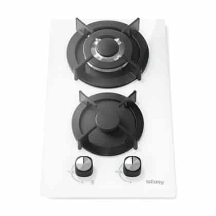 IsEasy MGBG-312A Εστία Αερίου 2 Καυστήρες, Λευκή
