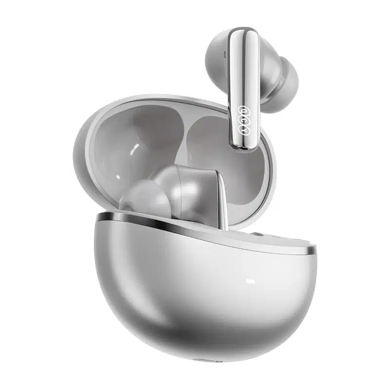 QCY HT18 Lite Ασύρματα Ακουστικά TWS, Titanium - Image 2