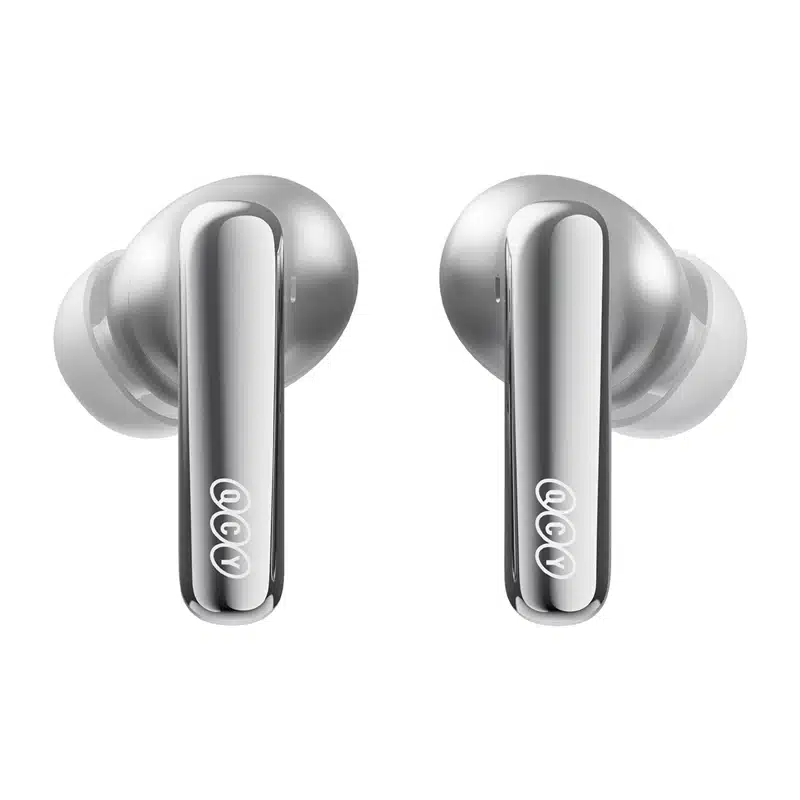 QCY HT18 Lite Ασύρματα Ακουστικά TWS, Titanium - Image 3