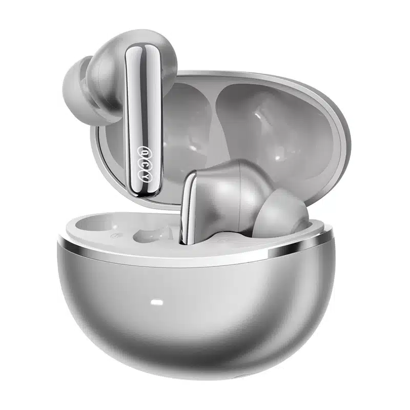 QCY HT18 Lite Ασύρματα Ακουστικά TWS, Titanium - Image 5