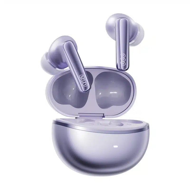 QCY MeloBuds N70 HT18 Lite Ασύρματα Ακουστικά, Μωβ - Image 4