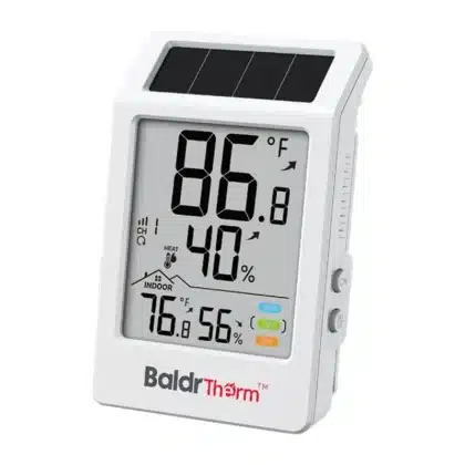 RainPoint BALDRTHERM B0707 Θερμοϋγρόμετρο με Ηλιακή Τροφοδοσία