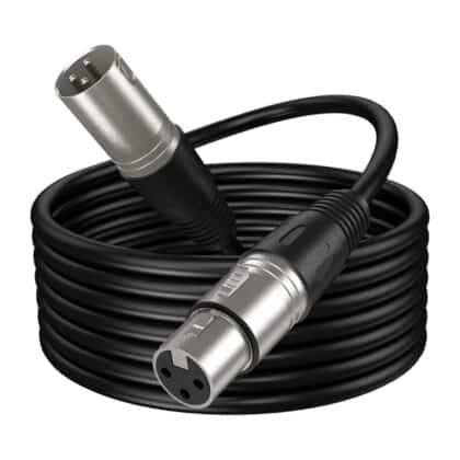 Fifine L9C Καλώδιο XLR 180 εκ., Μαύρο